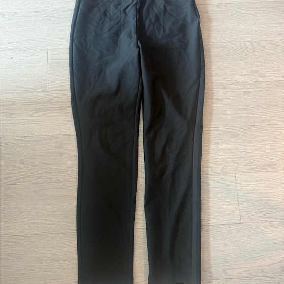 HoneyLove Perfectionist Pants Pull On Straight Leg Black Women’s  Size XL - Picture 4 of 4